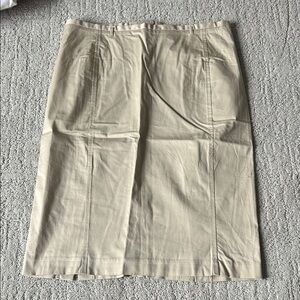 GAP Classic Women's Beige Pencil Skirt